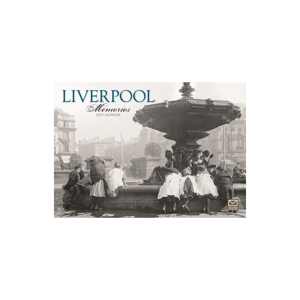 Liverpool Memories A4 Calendar 2025 (häftad, english) Carousel Calendars
