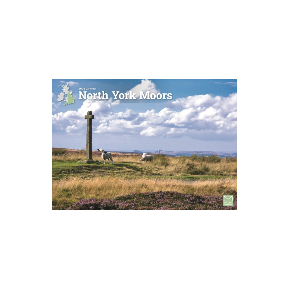 North York Moors A4 Calendar 2025 (häftad, english) Carousel Calendars