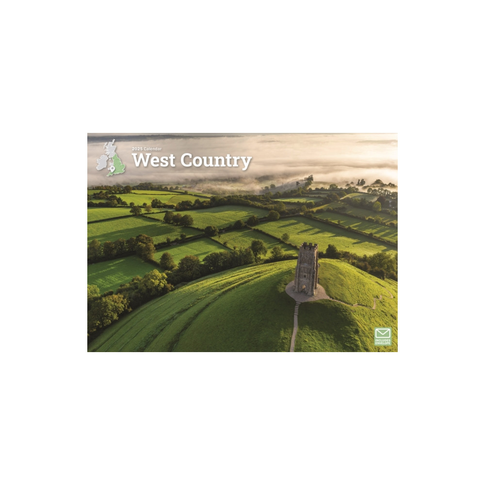 West Country A4 Calendar 2025 (häftad, english) Carousel Calendars