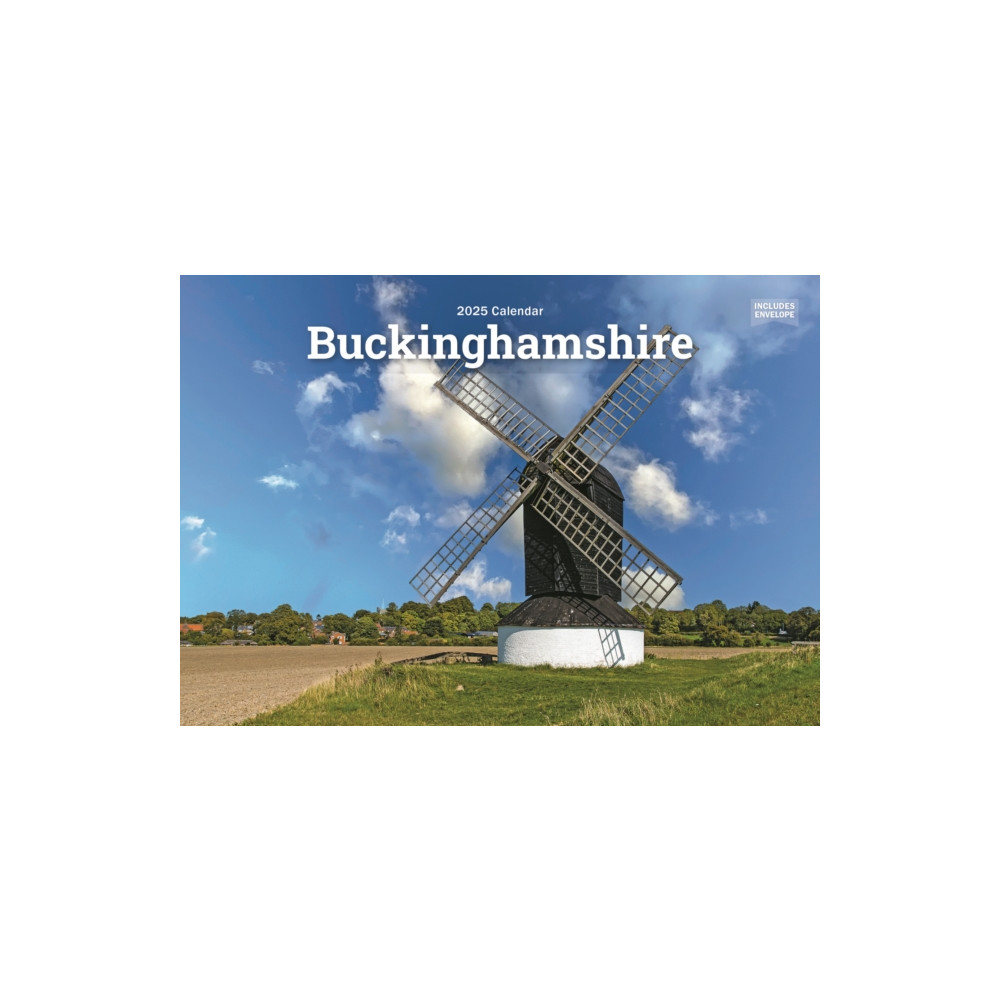 Buckinghamshire A5 Calendar 2025 (häftad, english) Carousel Calendars