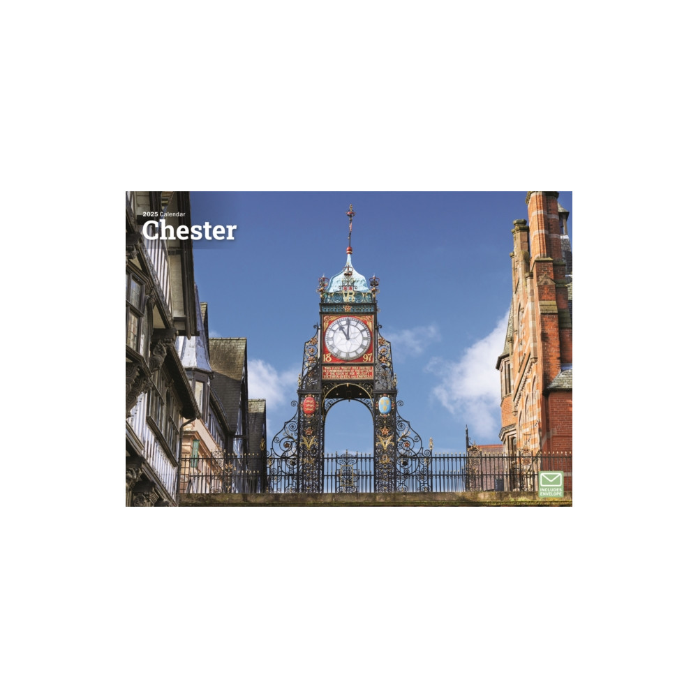 Chester A4 Calendar 2025 (häftad, english) Carousel Calendars