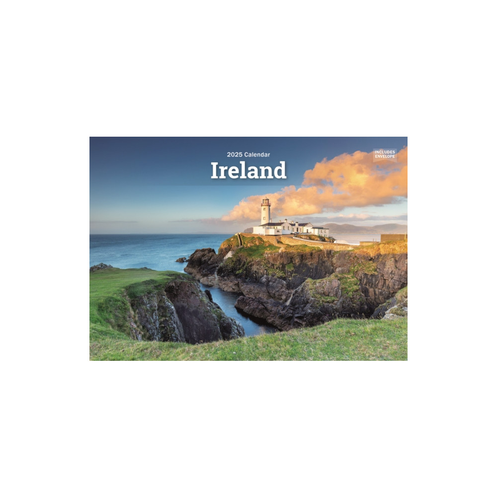 Ireland Eire A5 Calendar 2025 (häftad, english) Carousel Calendars