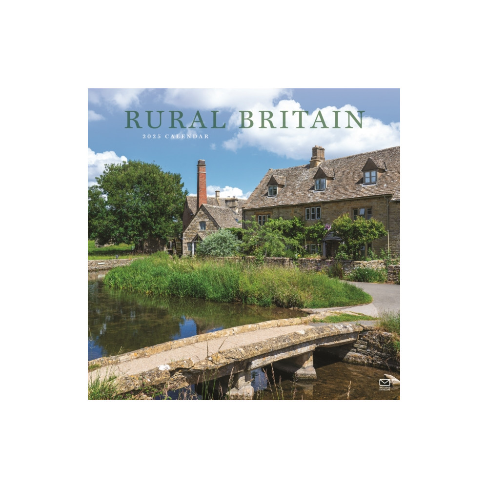 Rural Britain Square Wall Calendar 2025 (häftad, english) Carousel Calendars