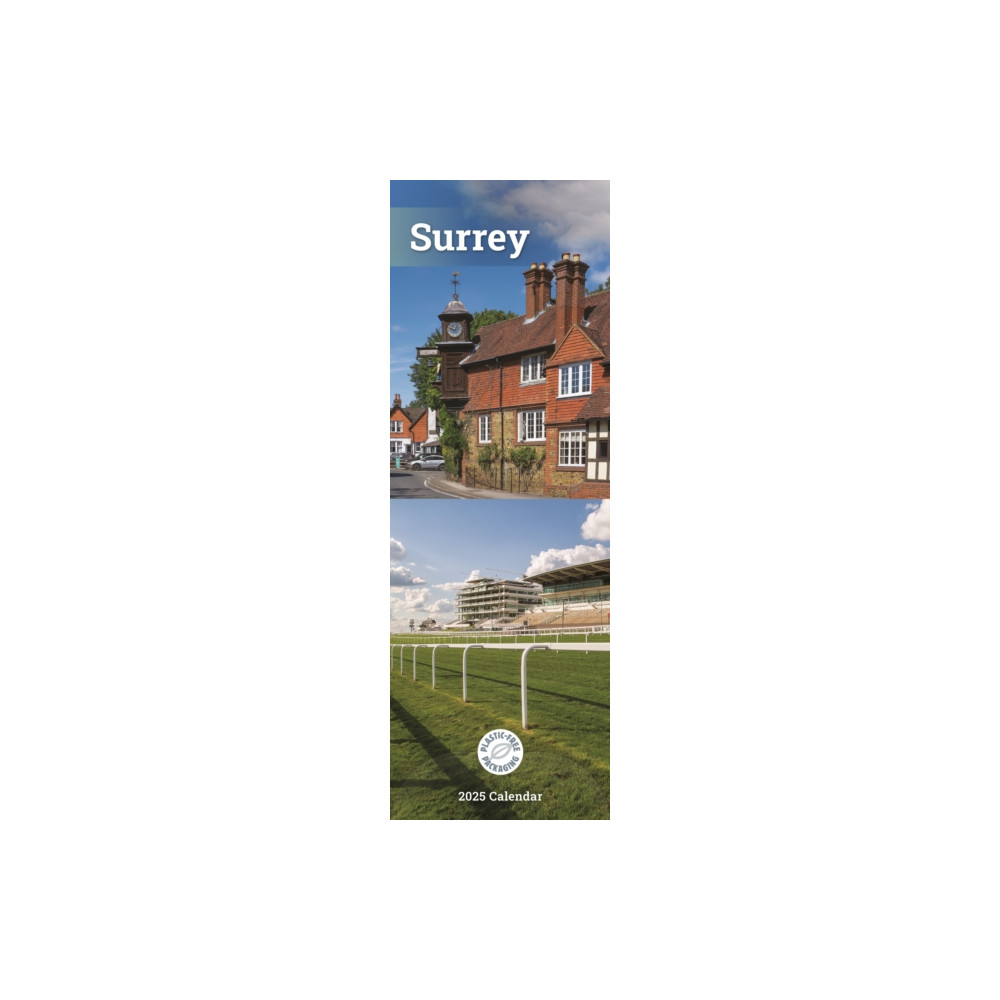 Surrey Slim Calendar 2025 (häftad, english) Carousel Calendars