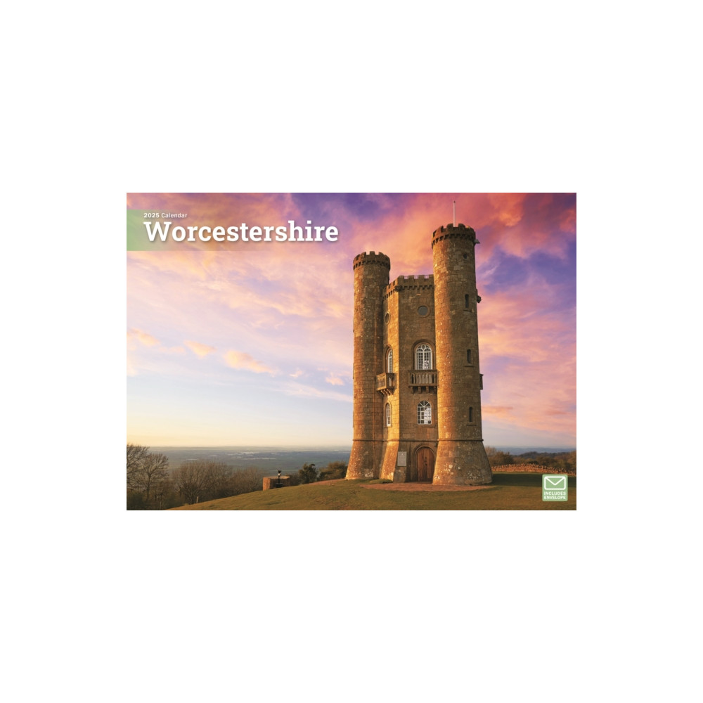 Carousel Calendars Worcestershire A4 Calendar 2025 (häftad, eng)