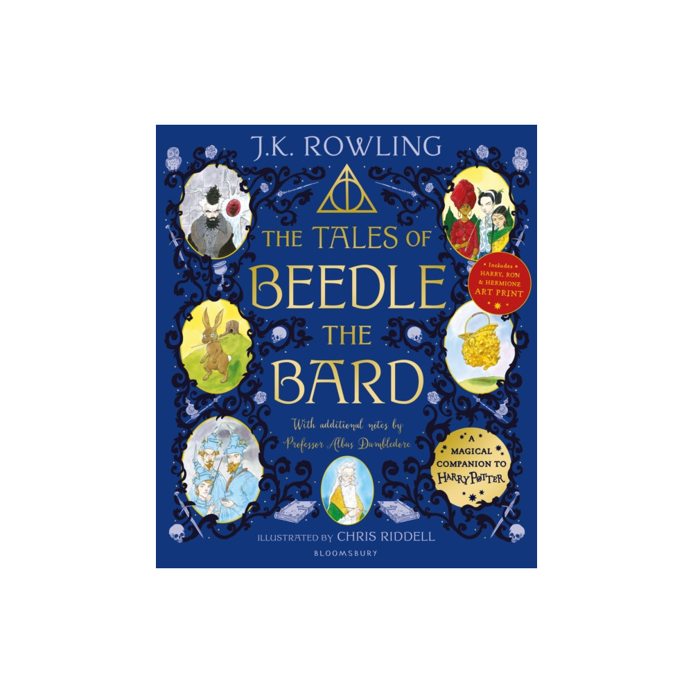 The Tales of Beedle the Bard - Illustrated Edition (häftad, eng)