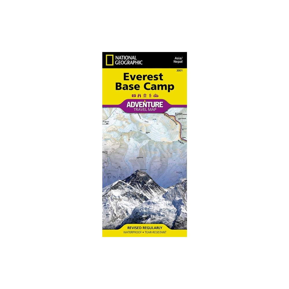 Everest Base Camp, Nepal National Geographic Maps