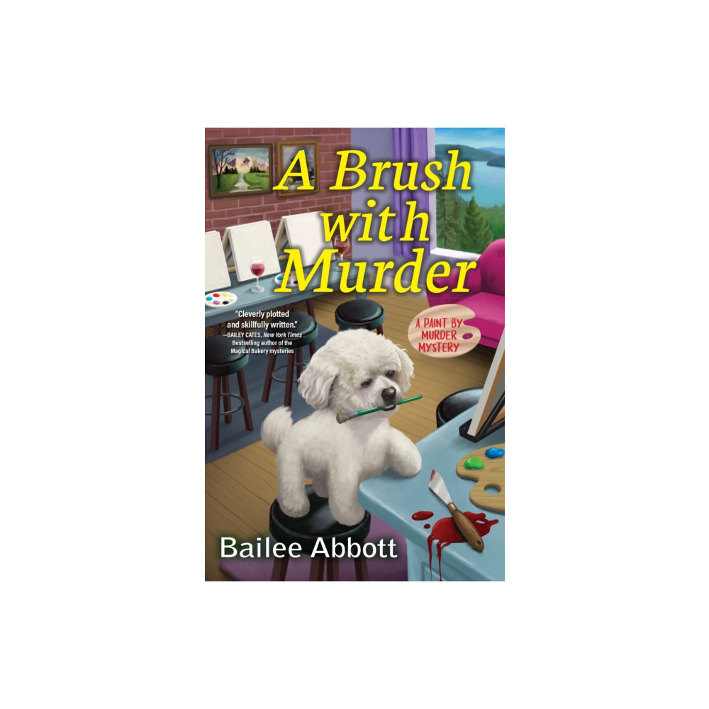 A Brush with Murder (inbunden, english) Crooked Lane Books