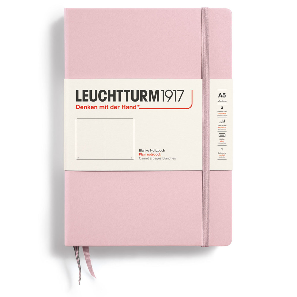 LT NOTEBOOK A5 Hard Plain Muted Powder Leuchtturm1917