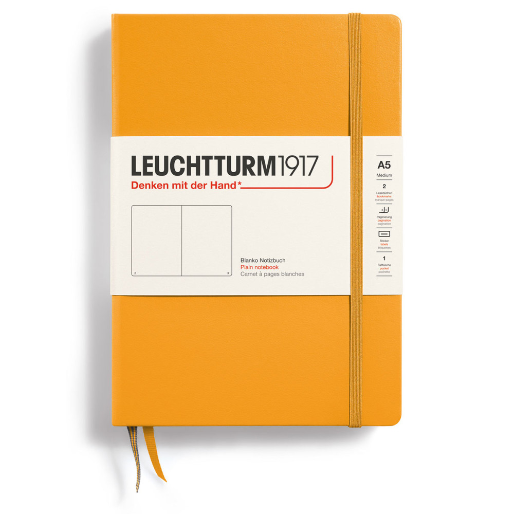 LT NOTEBOOK A5 Hard Plain Rising Sun Leuchtturm1917