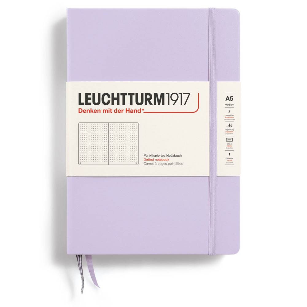 LT NOTEBOOK A5 Hard Dotted Lilac Leuchtturm1917
