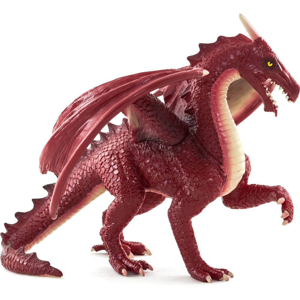 Plastfigur Röd Drake Mojo