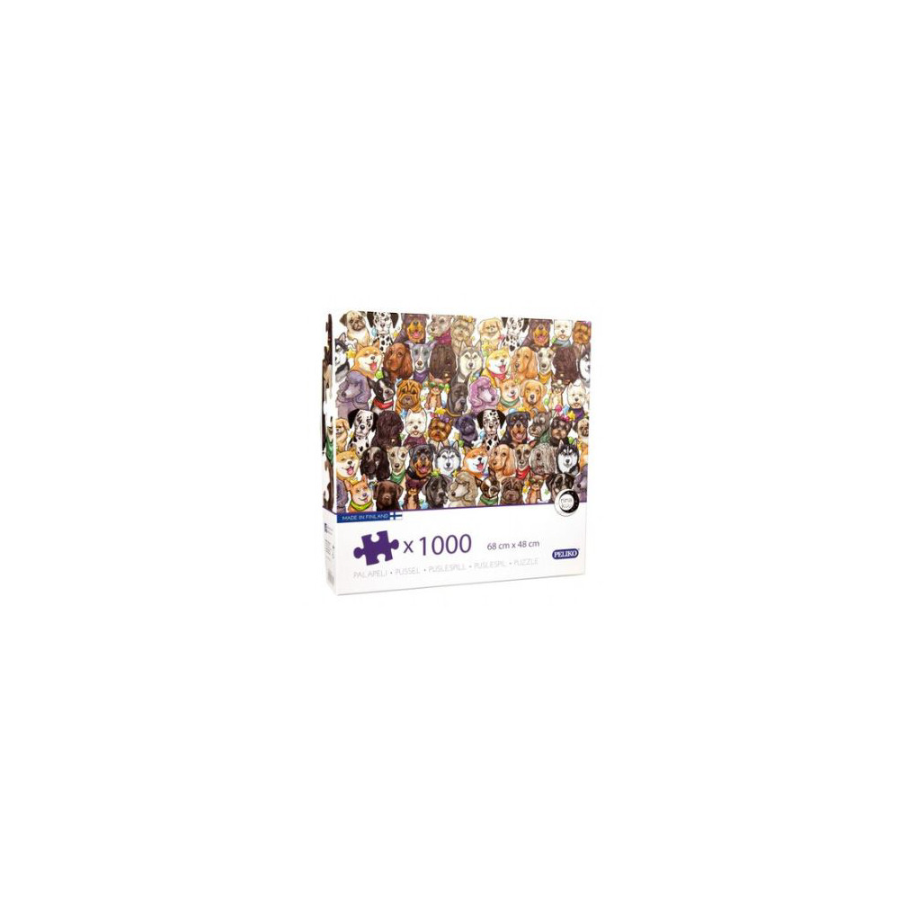 Pussel Peliko 1000 bitar Hundar Peliko