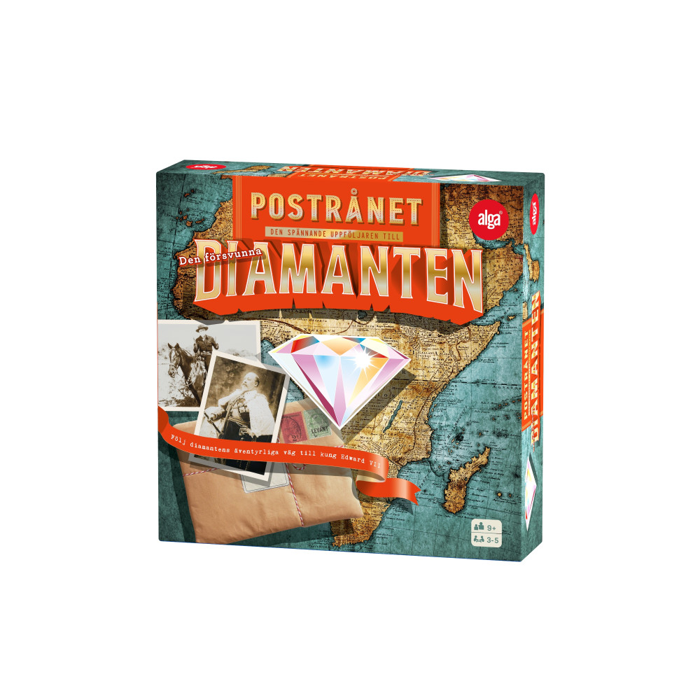 Spel Postrånet, Den försvunna diamanten Alga