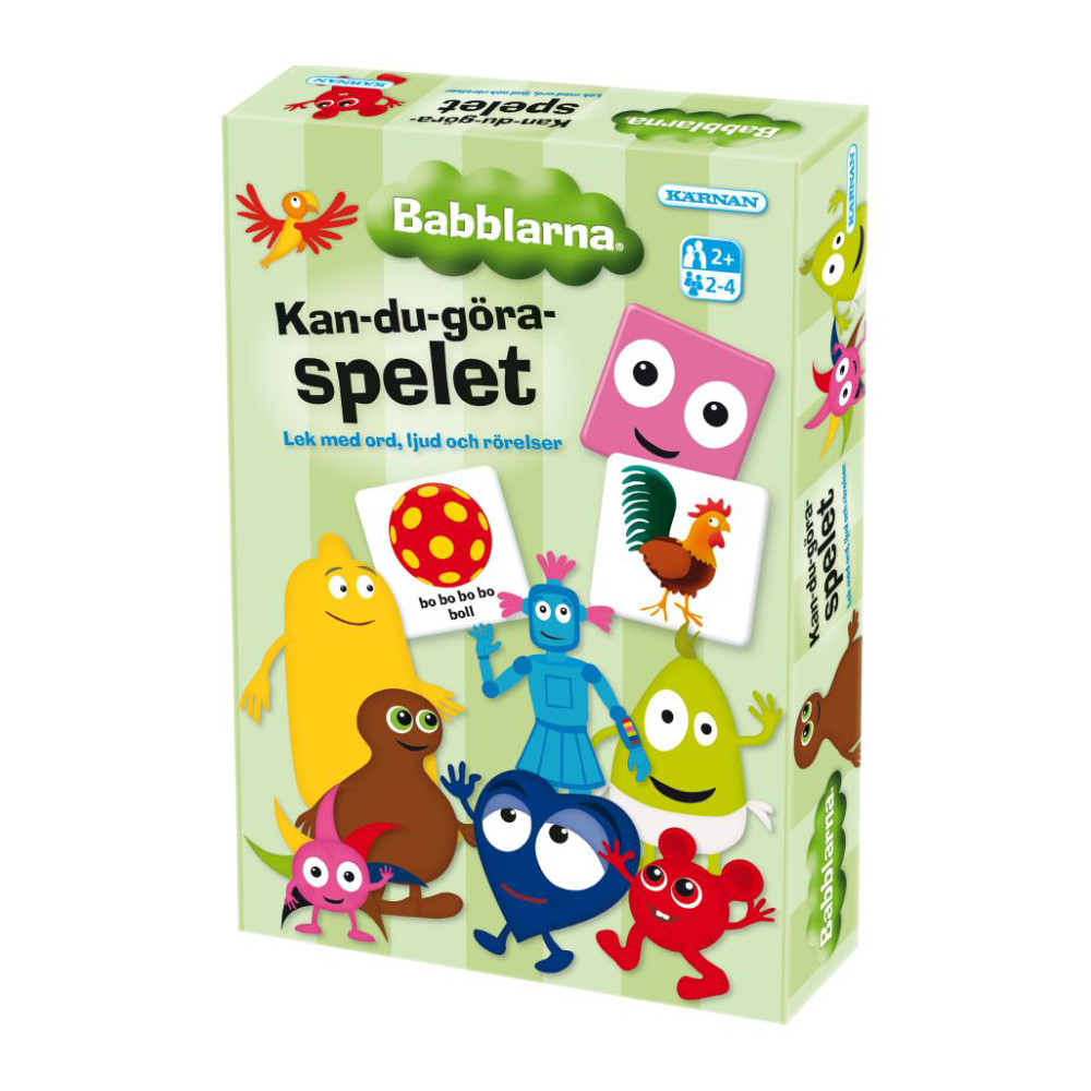 Babblarna Kan-du-göra-spelet Egmont Storytel AB/Kärnan