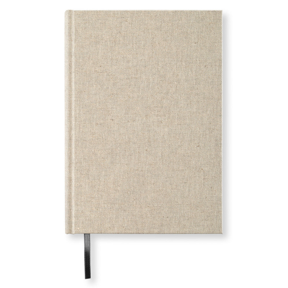 PS NOTEBOOK A5 256p. Plain Rough Linen Paperstyle