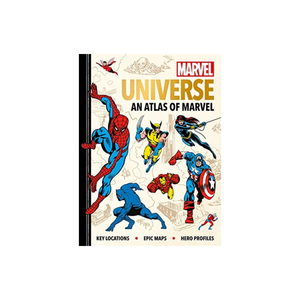 Marvel Universe: An Atlas of Marvel (inbunden, english) Templar Publishing