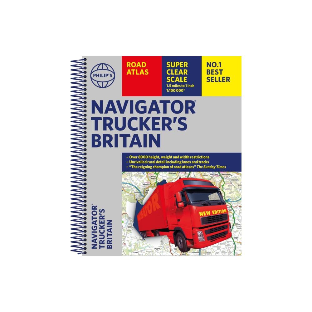 Philip's Navigator Trucker's Britain: Spiral (bok, spiral, english) Octopus publishing group