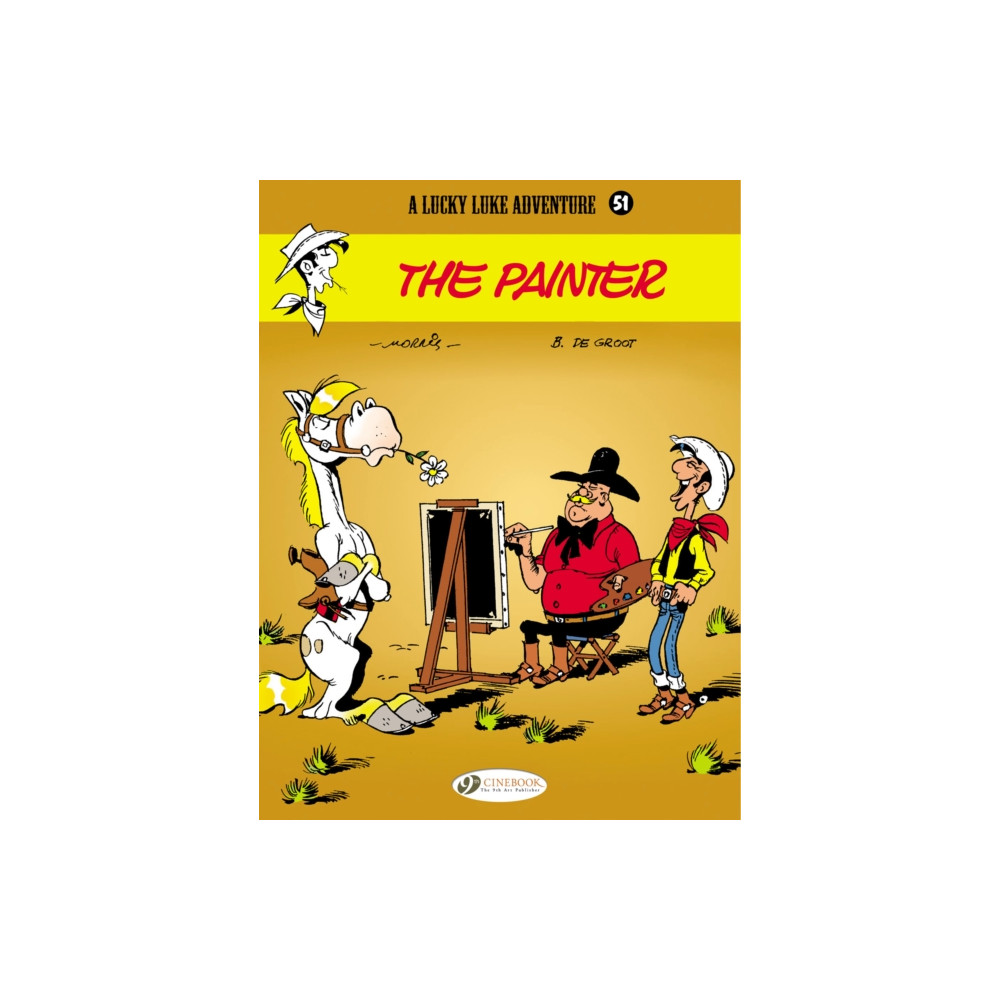 Lucky Luke 51 - The Painter (häftad, english) Cinebook Ltd