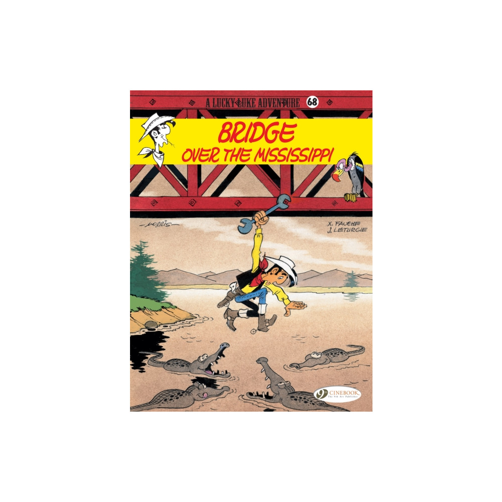 Lucky Luke 68 - Bridge over the Mississippi (häftad, english) Cinebook Ltd