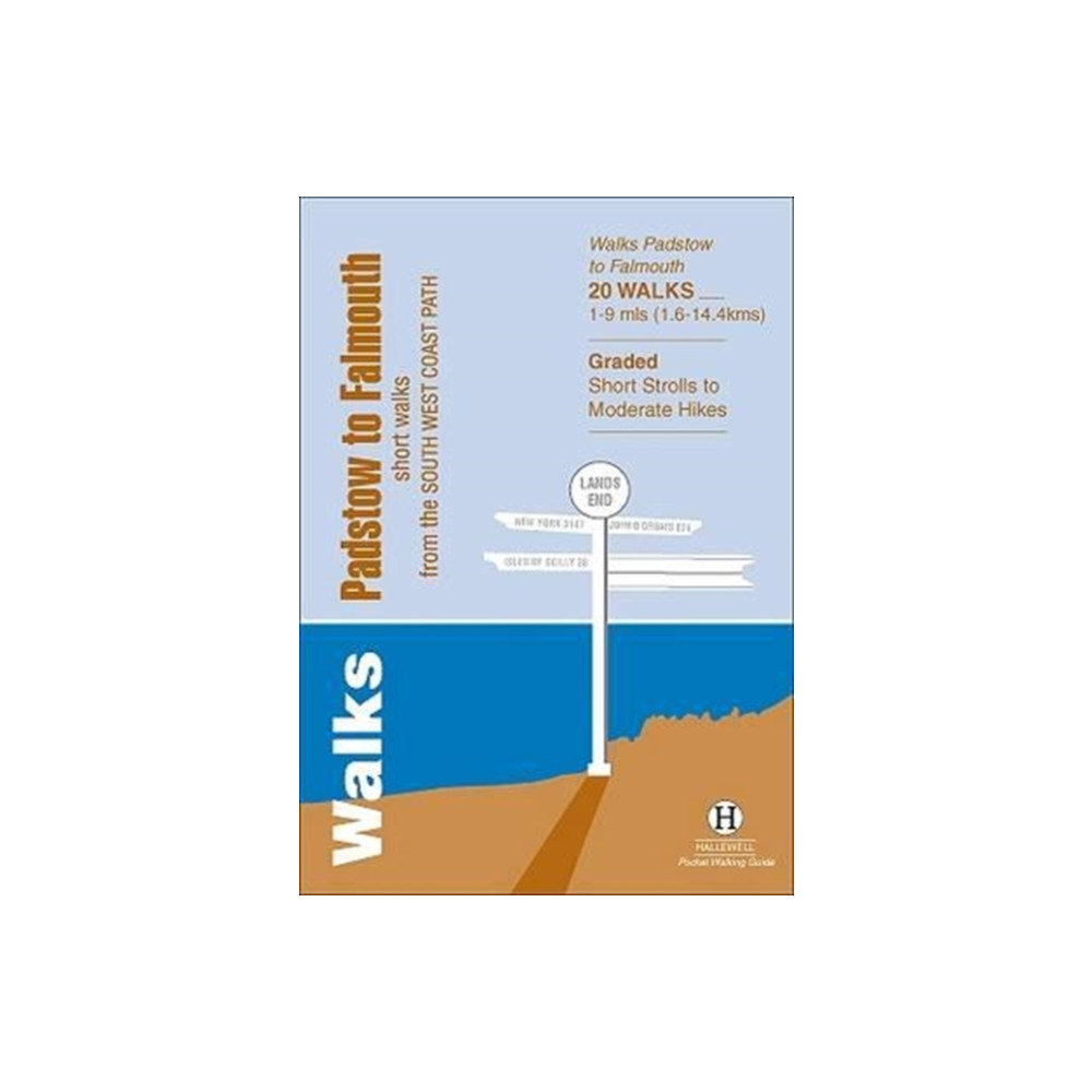 Walks Padstow to Falmouth (häftad, english) Hallewell Publications