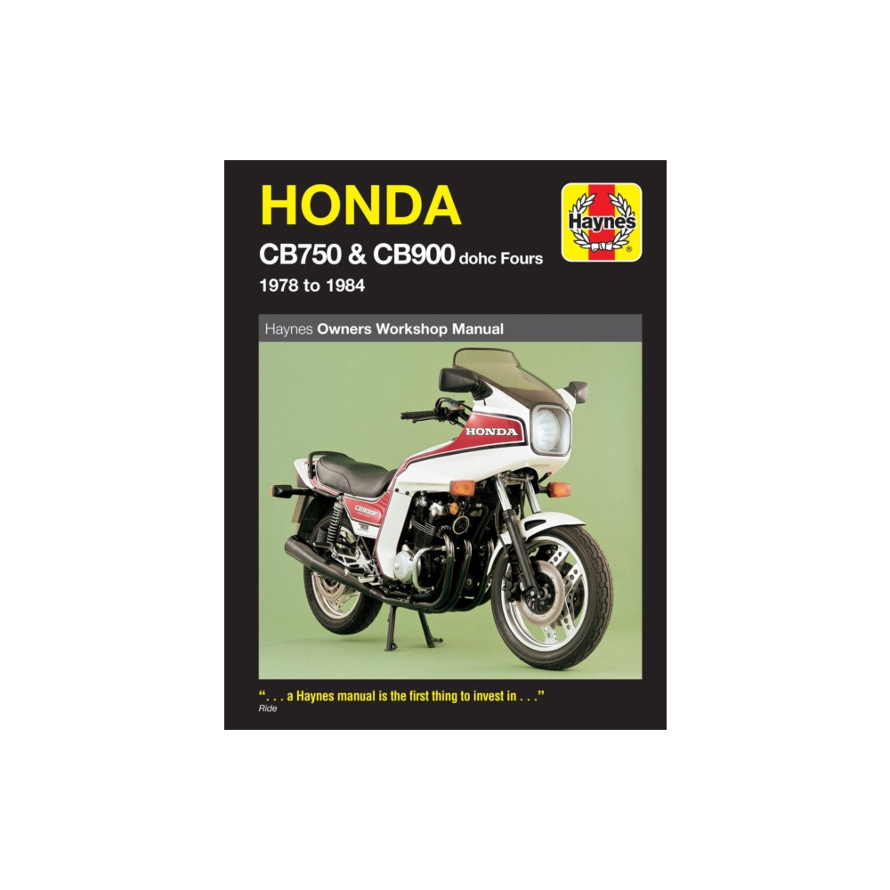 Honda CB750 & CB900 Dohc Fours (78 - 84) (häftad, english) Haynes Manuals Inc