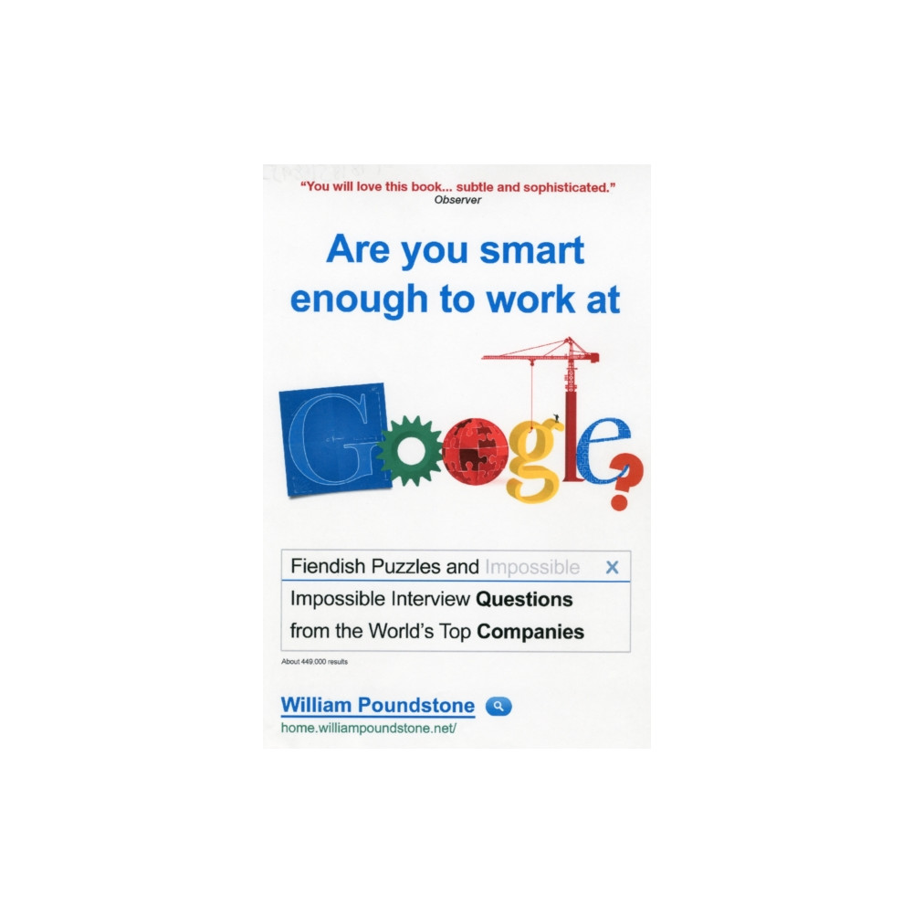 Are You Smart Enough to Work at Google? (häftad, eng)