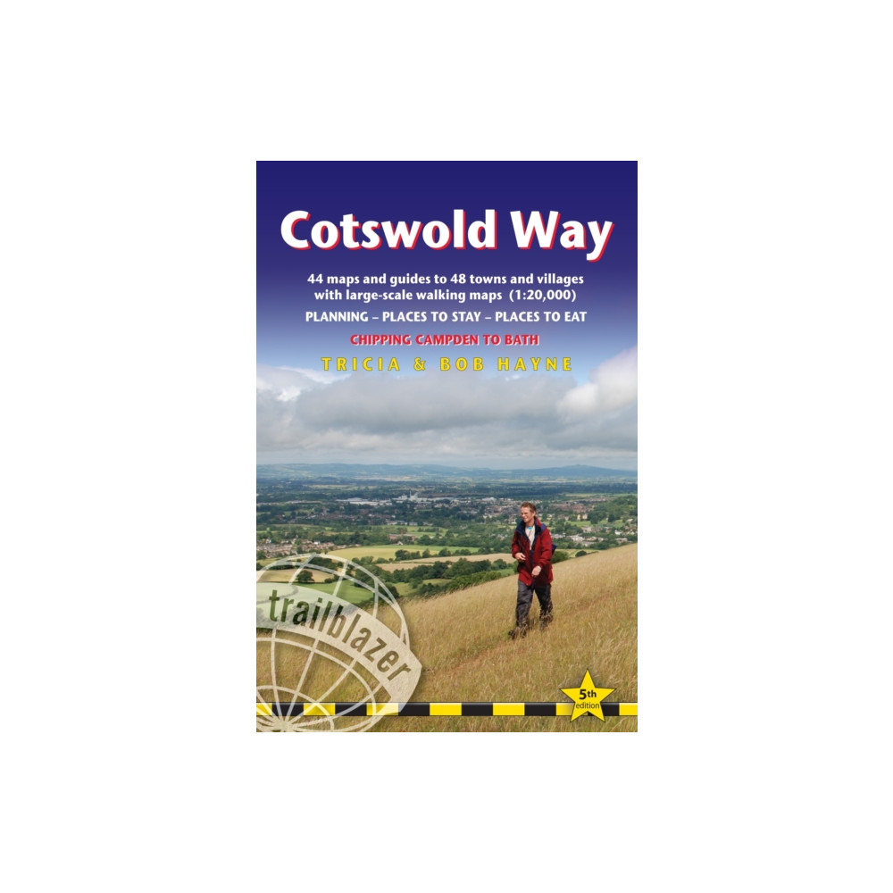 Cotswold Way Trailblazer Walking Guide 5e (häftad, english) Trailblazer Publications