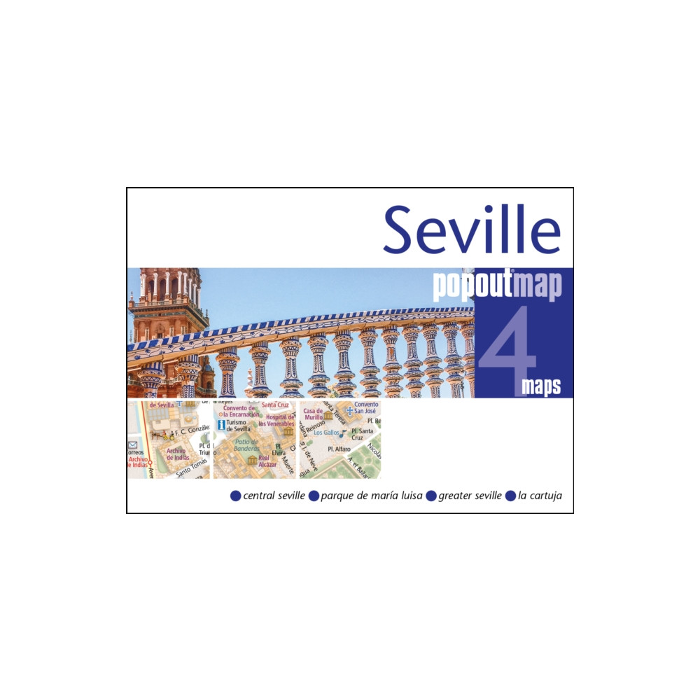 Seville PopOut Map Heartwood Publishing
