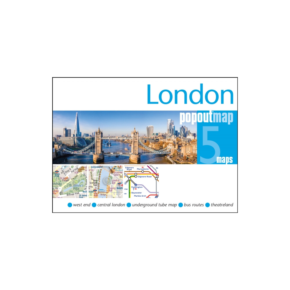 London PopOut Map Heartwood Publishing
