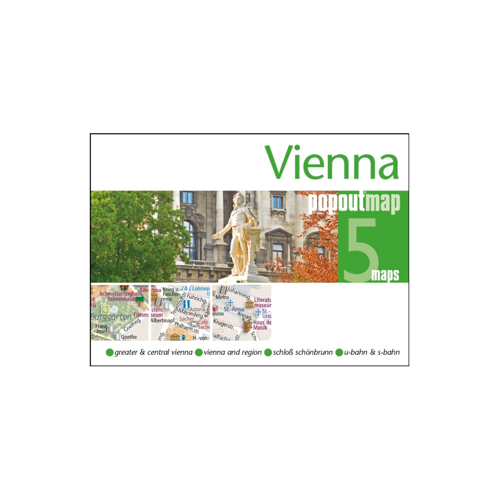Vienna PopOut Map Heartwood Publishing