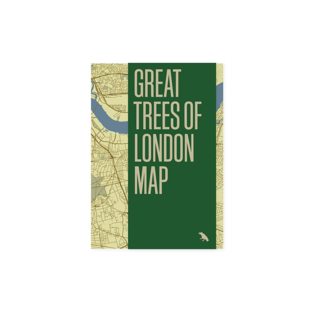 Great Trees of London Map Blue Crow Media