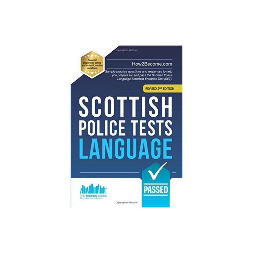 How2become Ltd Scottish Police Tests: LANGUAGE (häftad, eng)