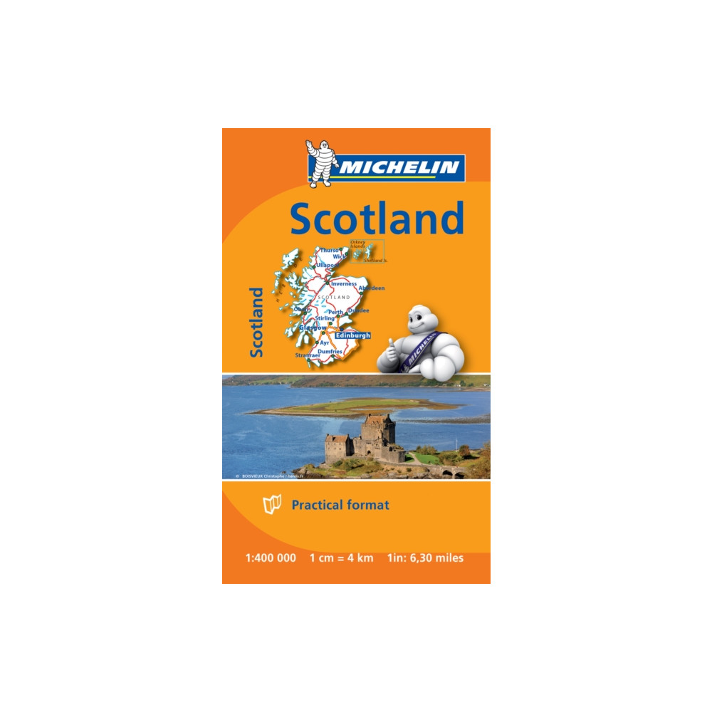 Scotland - Michelin Mini Map 8501 Michelin Editions Des Voyages