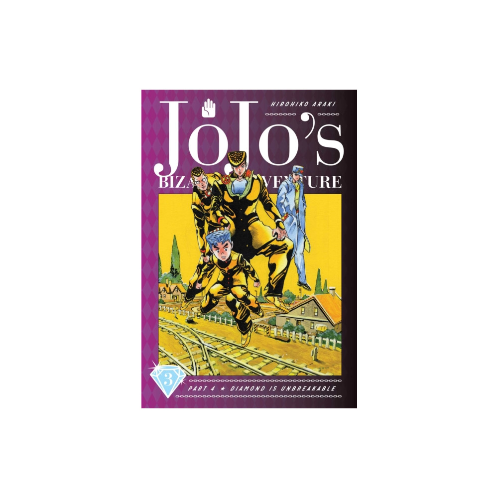 JoJo's Bizarre Adventure: Part 4--Diamond Is Unbreakable, Vol. 3 (inbunden, english) Viz Media, Subs. of Shogakukan Inc