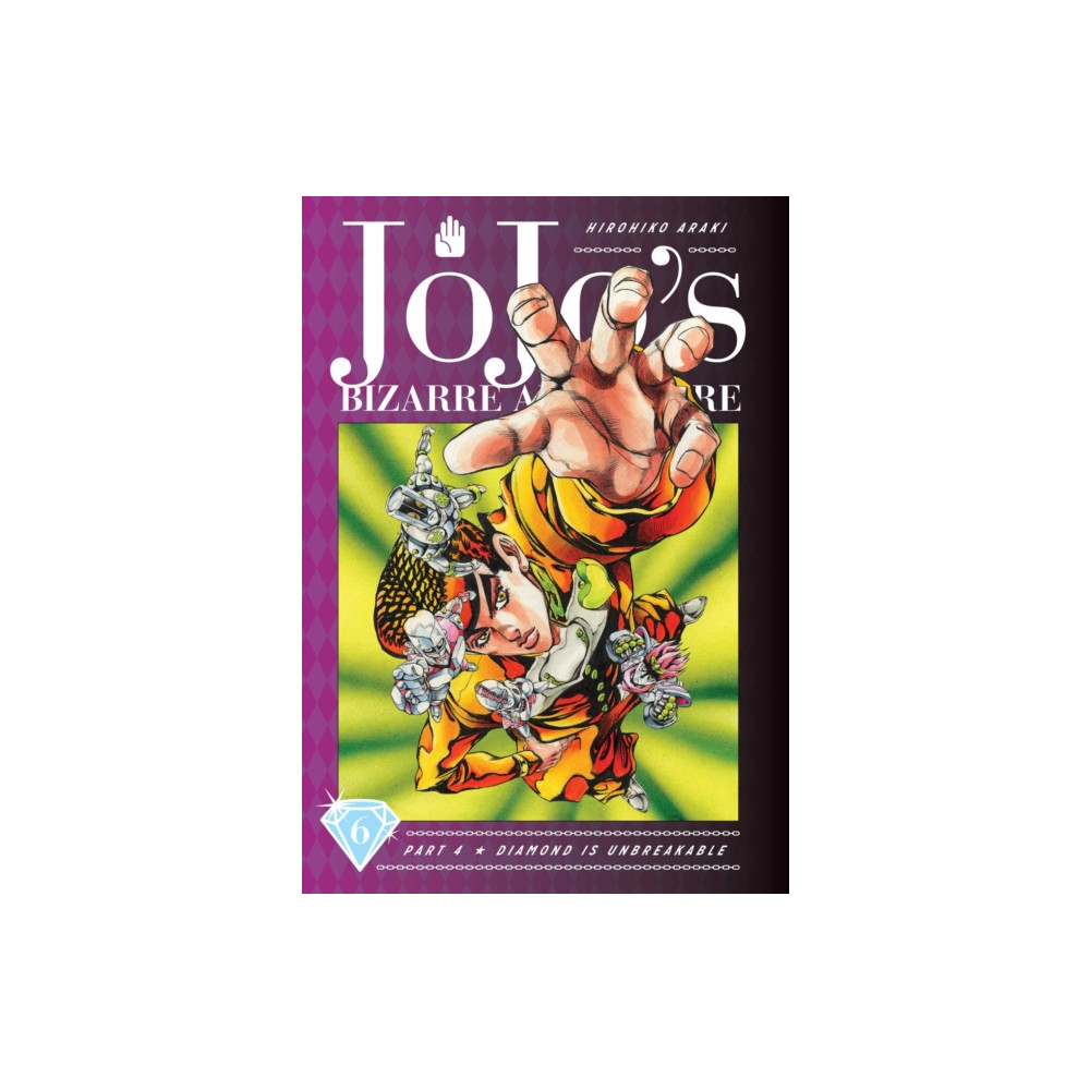 JoJo's Bizarre Adventure: Part 4--Diamond Is Unbreakable, Vol. 6 (inbunden, english) Viz Media, Subs. of Shogakukan Inc