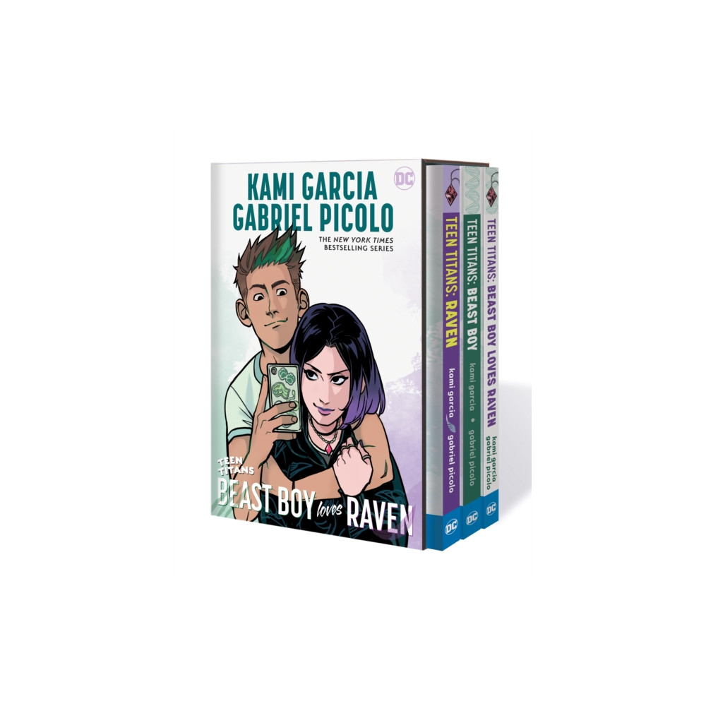 Teen Titans: Raven, Beast Boy and Beast Boy Loves Raven Box Set (inbunden, english) DC Comics