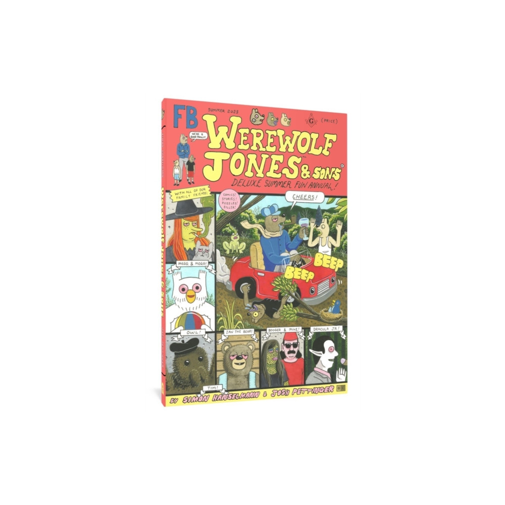 Werewolf Jones & Sons Deluxe Summer Fun Annual (inbunden, english) Fantagraphics