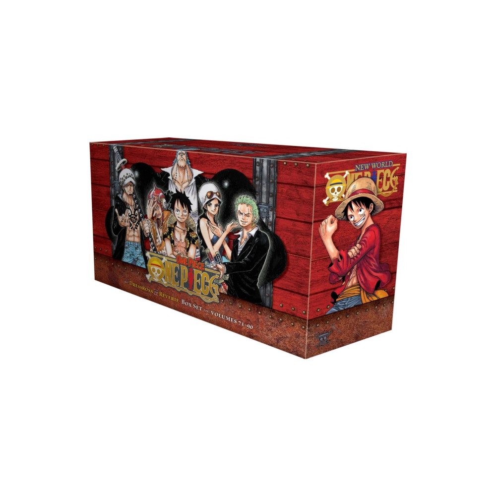One Piece Box Set 4: Dressrosa to Reverie (häftad, english) Viz Media, Subs. of Shogakukan Inc