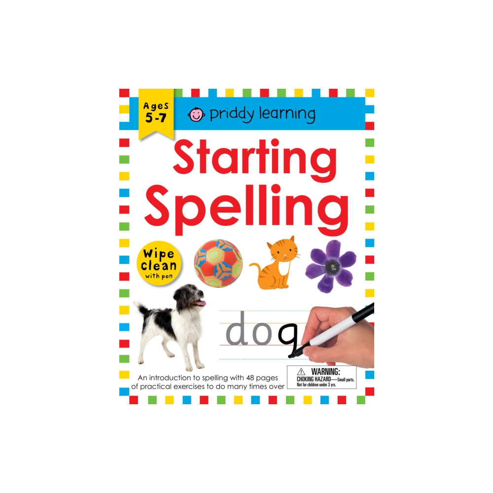 Wipe Clean Workbook: Starting Spelling (bok, spiral, english) St. Martin's Publishing Group