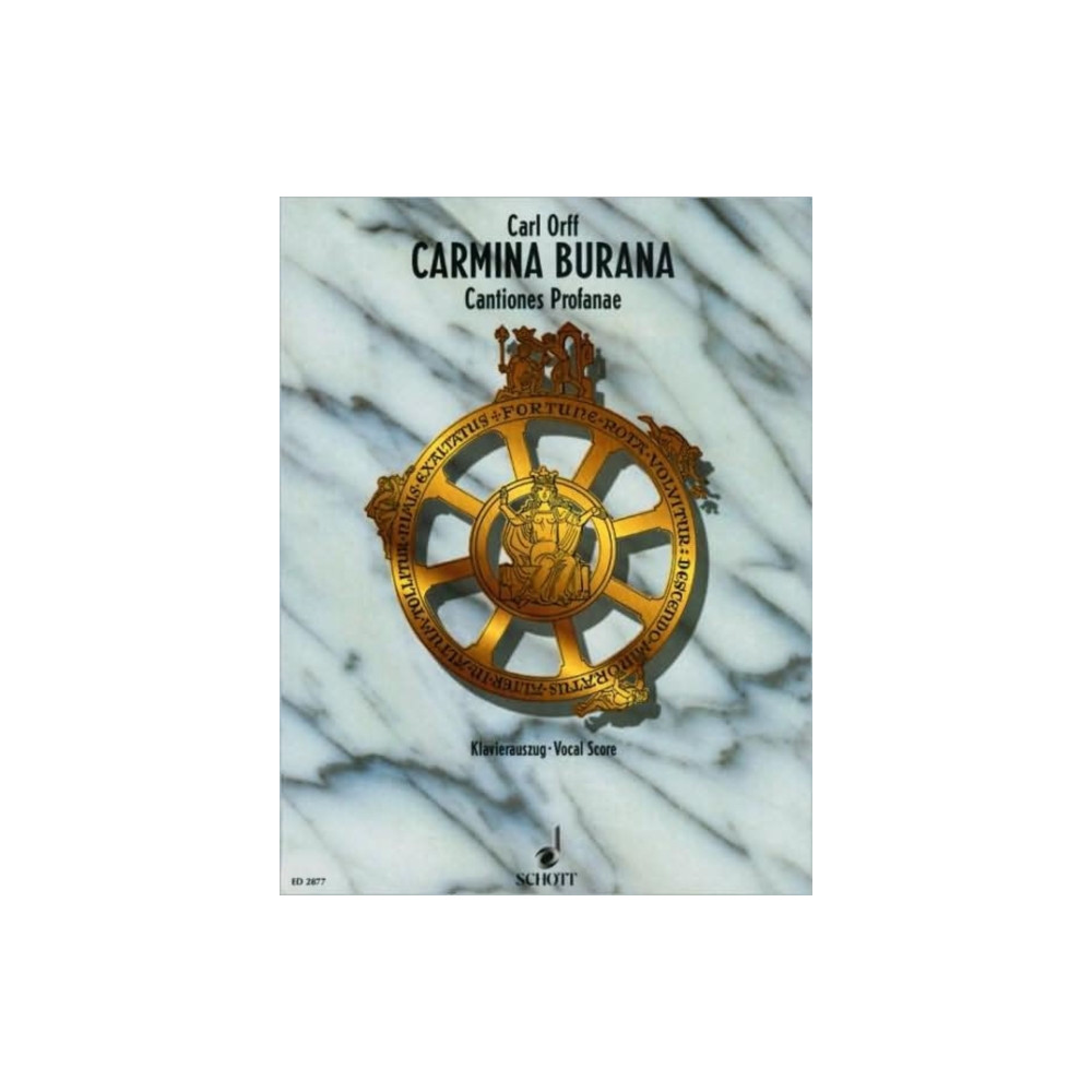 Carmina Burana Vocal Score (häftad, english) Schott Musik International GmbH & Co KG