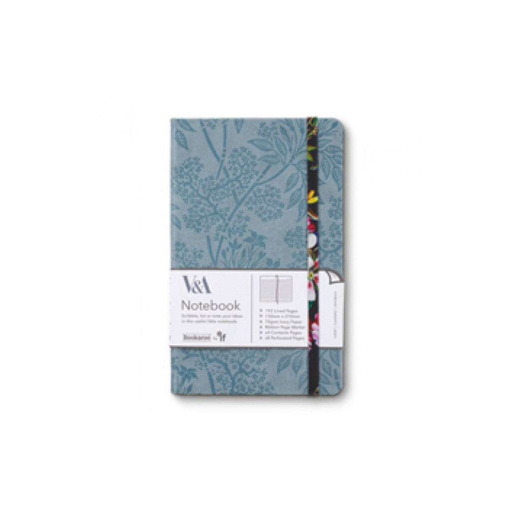 V & A Bookaroo A5 Journal Kilburn Black Floral That Company Called If