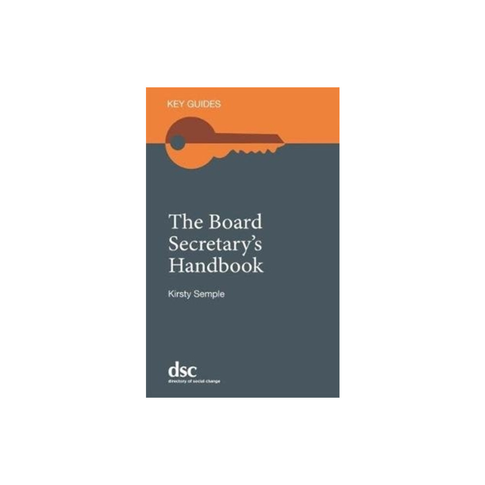 The Board Secretary's Handbook (häftad, english) Directory of Social Change