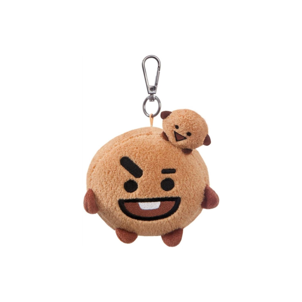BT21 SHOOKY Head Keychain Aurora