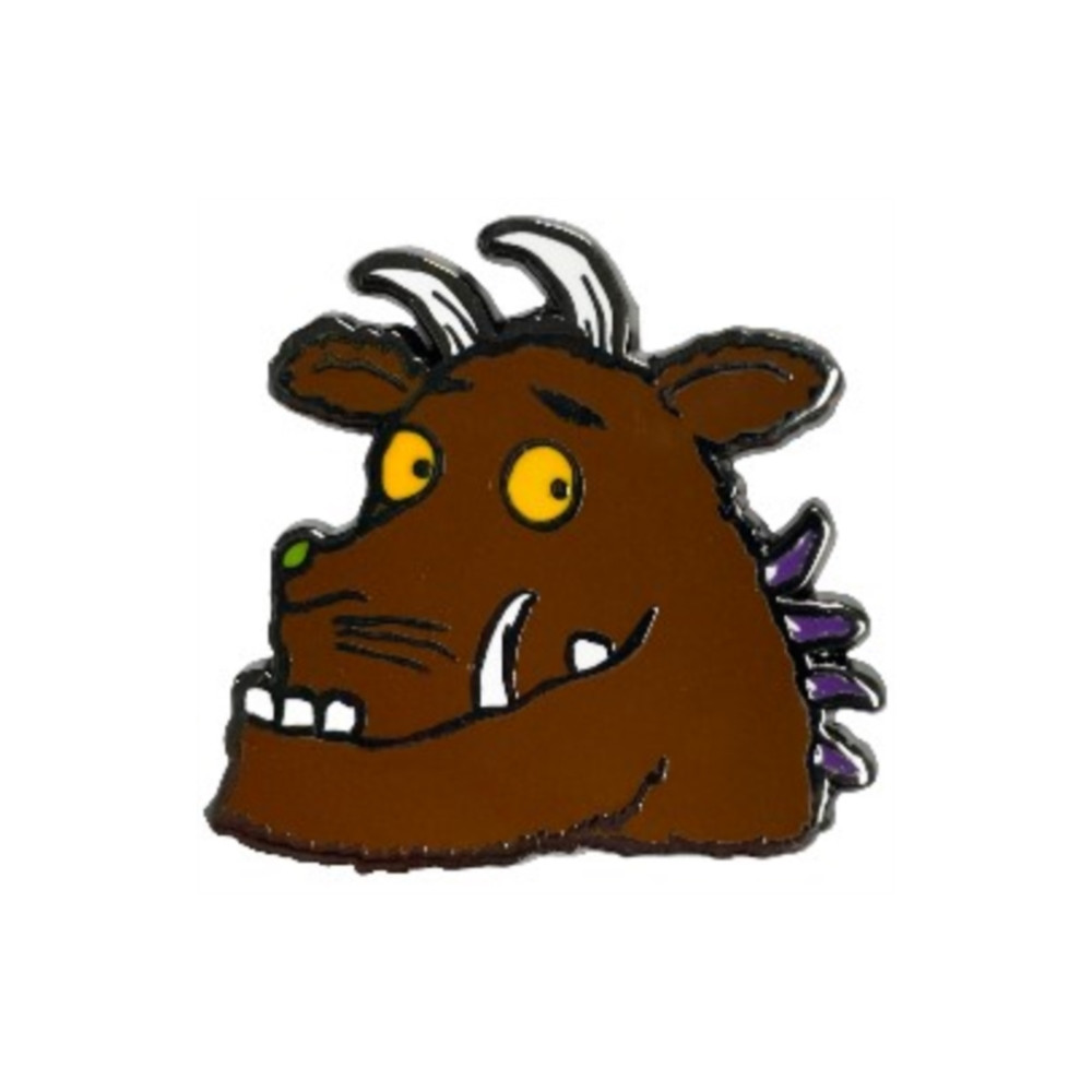 Gruffalo Head Pin Badge Pawprint Family