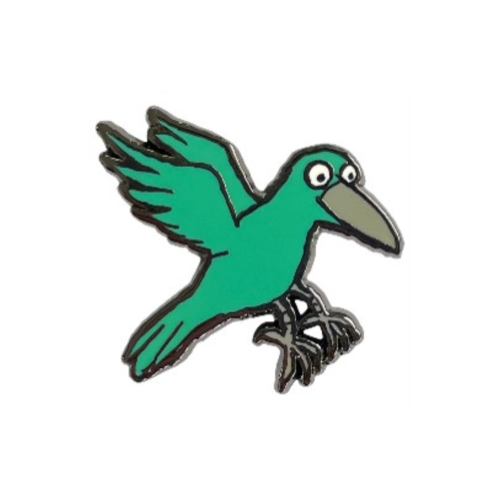 Bird Character Pin Badge Pawprint Family