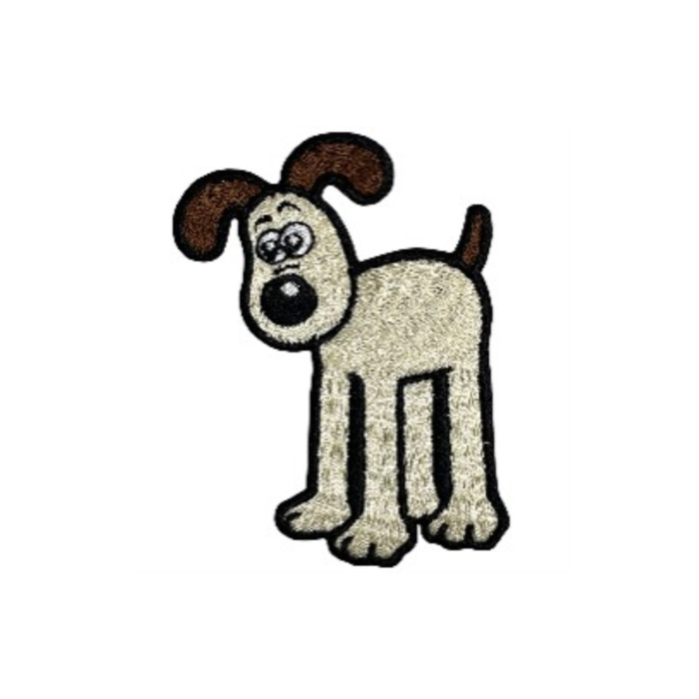 Gromit Character Sew On Patch Pawprint Family