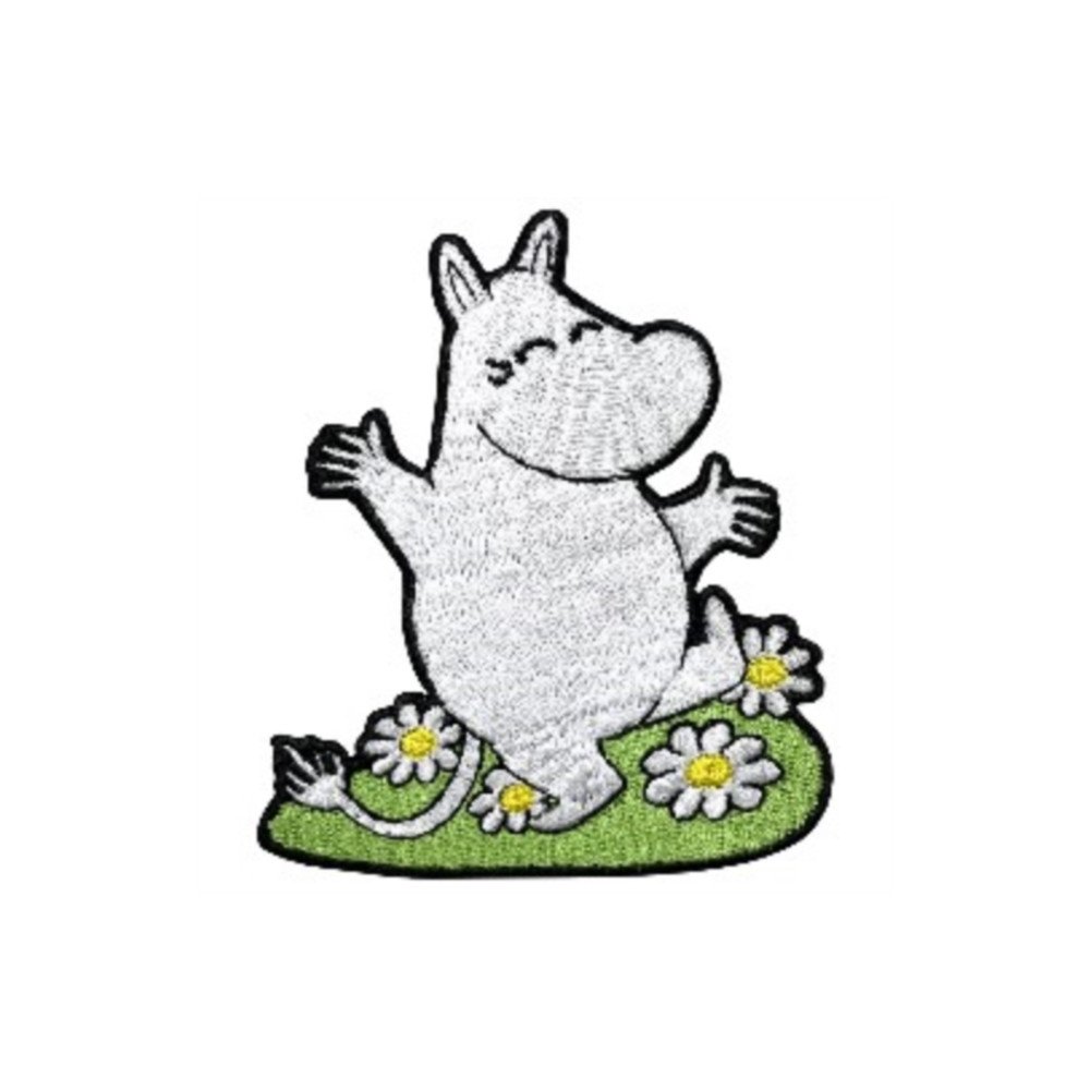 Moomintroll Happy Sew On Patch Pawprint Family