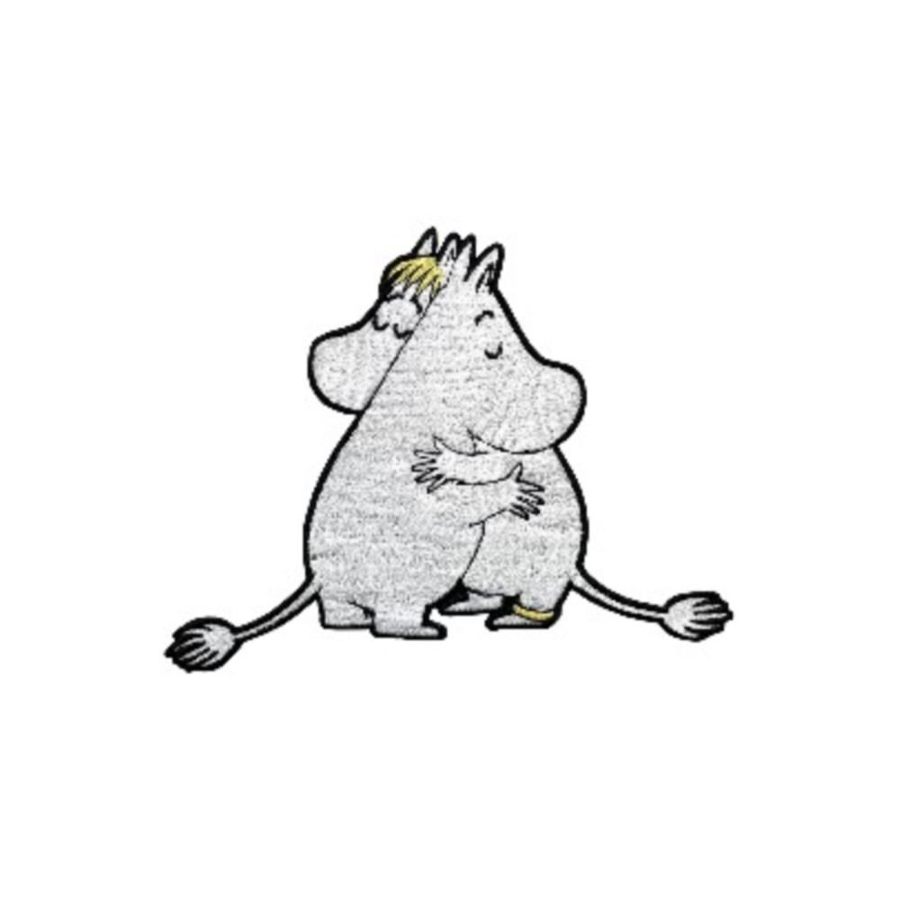 Moomintroll & Snorkmaiden Sew On Patch Pawprint Family