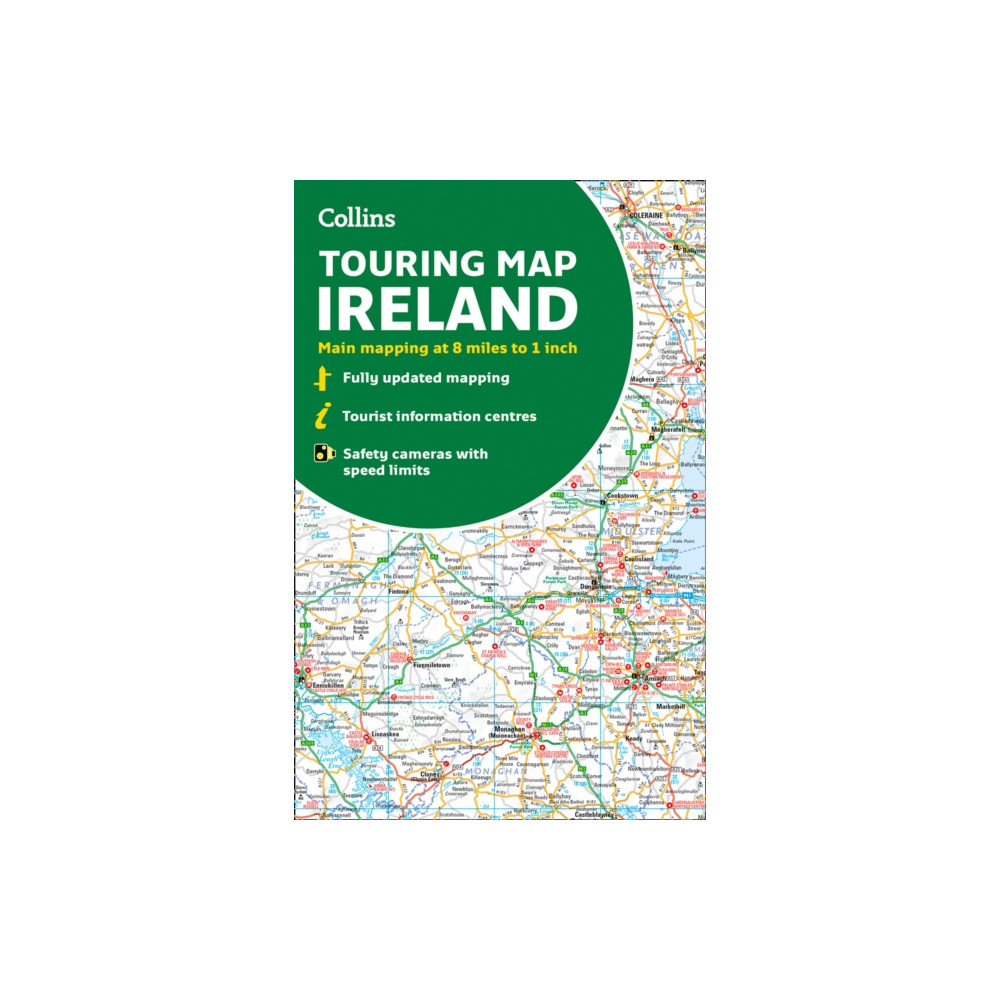 Collins Ireland Touring Map HarperCollins Publishers